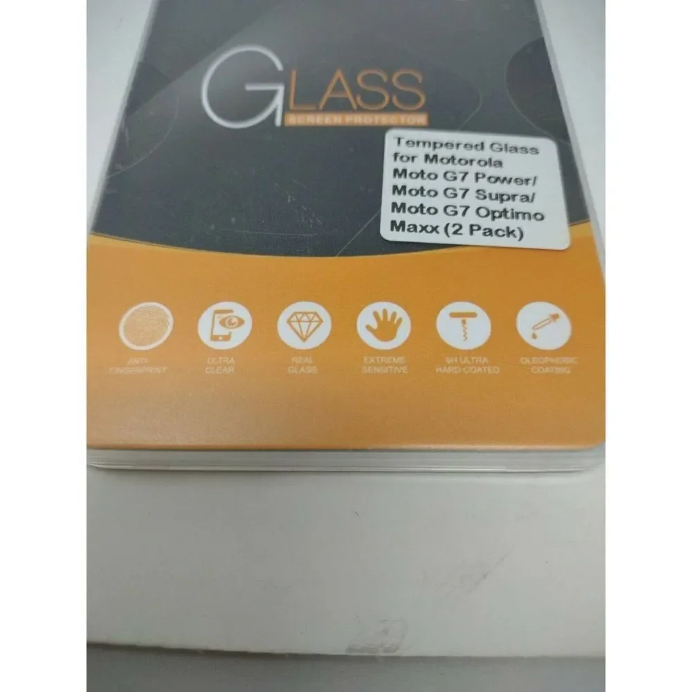 [2-Pack] Supershieldz Tempered Glass Screen Protector for Motorola Moto G7 Power
